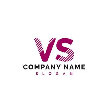 VS Letter Logo Design. VS Letter Logo Vector Illustration - Vector Stock Illustration