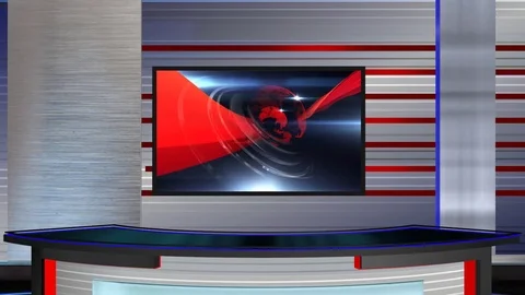 VS newsroom2close Stock-Footage 79097299