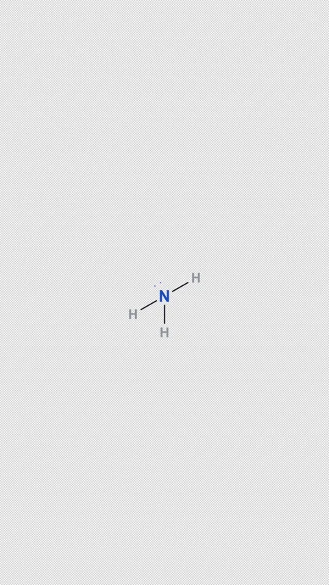 VSEPR Trigonal Pyramidal AX3E Lewis Structure Clean No Text Vertical 9x16 Light Stockbeeldmateriaal 339506079