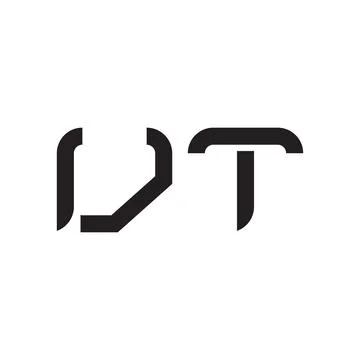 Vt initial letter vector logo icon Stock Illustration