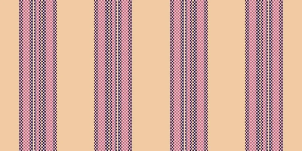 Vtrip texture fabric vertical, menu pattern background seamless. Seb stripe.. Stock Illustration
