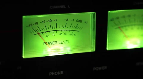 VU meter Stock Footage 53077599