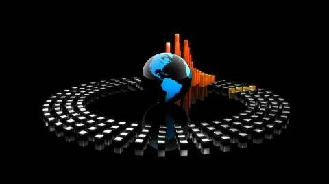 VU Meter - Graphic Equalizer 26 (HD) Stock Footage 808800