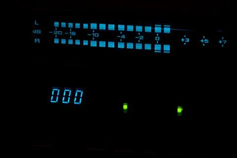 Vu meter Stock-Fotos