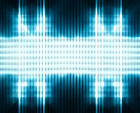 VU Thin Meters Full Screen PAL Stock Footage 22419394