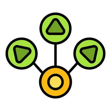 Vuca scheme icon vector flat 스톡 일러스트