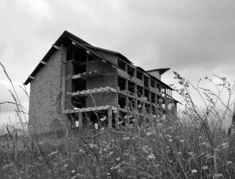 Vuilding in ruins Stock Photos
