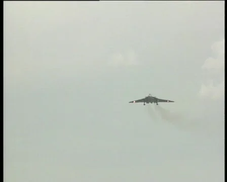 VULCAN BOMBER Stock Footage 567908