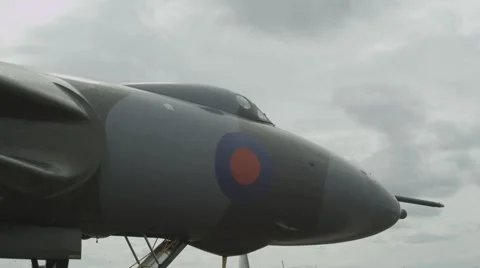 Vulcan Bomber Stock Footage 47924359