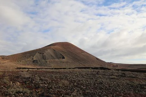 Vulcanic landscape Stock Photos