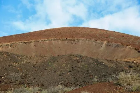 Vulcanic landscape Stock Photos