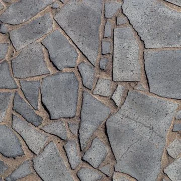 Vulcanic Stone wall Stock Photos