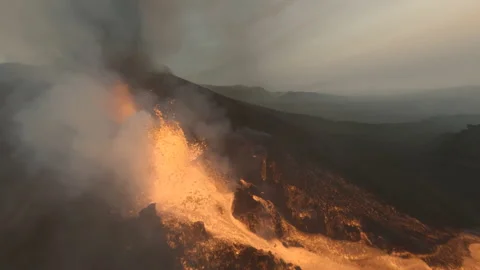Vulcano Eruption La Palma 2021 - Canary Islands 库存影片 168900548