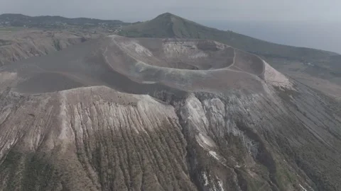 Vulcano Island Video stock 314344026