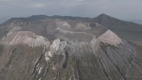 Vulcano Island Video stock 314344054