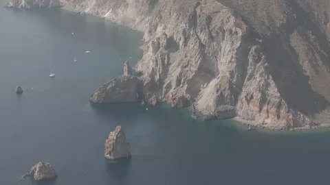 Vulcano Island Video stock 314344104