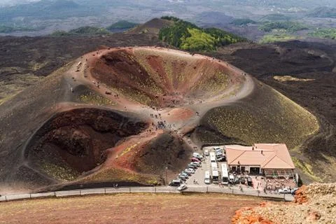 Vulkan Ätna Stock Photos