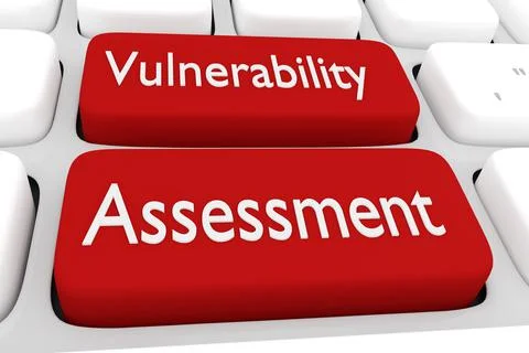 Vulnerability Assessment concept Illustrazione stock