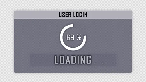 VULNERABILITY Glitch Text on Alpha Channel, Looped Stock Footage 265487147