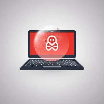 Vulnerability, Global Spreading Malware Attack, Virus, Ransomware, Fraud, S.. Illustrazione stock