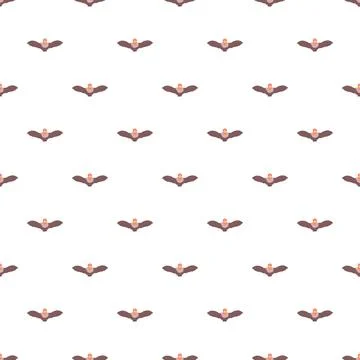 Vulture bird pattern repeating flying condor design Illustrazione stock