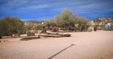 Vulture City Stock Footage 123557476