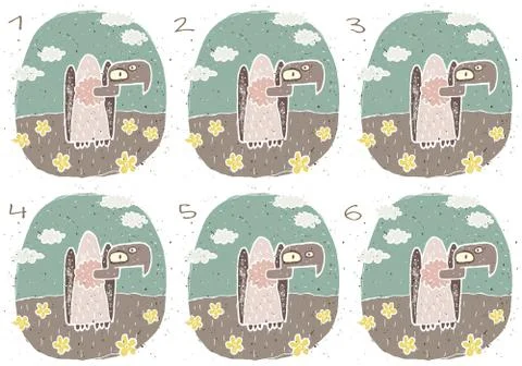 Vulture Visual Game Stock Illustration