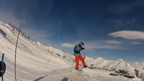 VV1007 Snowboard fail. Vidéo 129461663