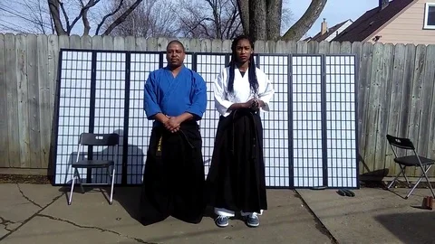 VV1251 Samurai sword show Vidéo 129455819