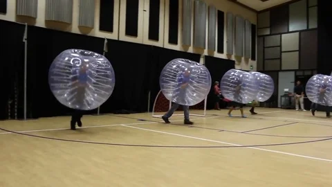 VV1441 Hilarious zorb fail! Stock-Footage 129404965