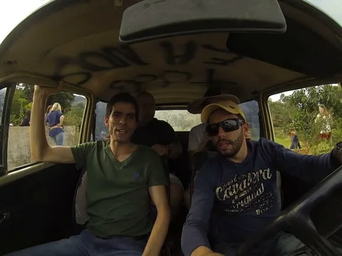 VV1512 Reverse rollover POV Stock-Footage 129828182