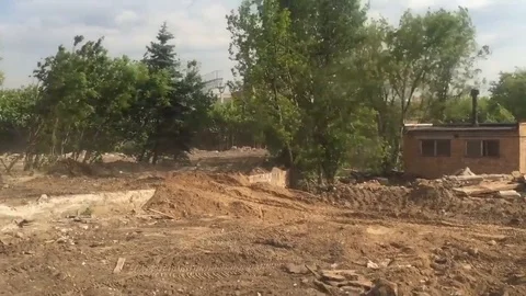 VV1620 Dust Devil invades building site Vidéo 129454725