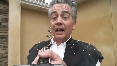 VV2016 Swallowing A Giant Corkscrew! Stock-Footage 129402078