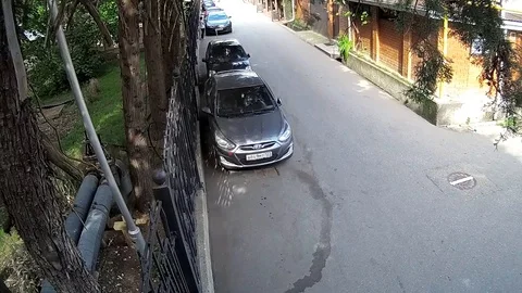 VV2104 Crazy collision in Sochi Stock-Footage 129840913