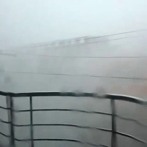 VV226  DRAMATIC FOOTAGE YOLANDA TYPHOON TACLOBAN CITY! 1st Angle Stock-Footage 129460643