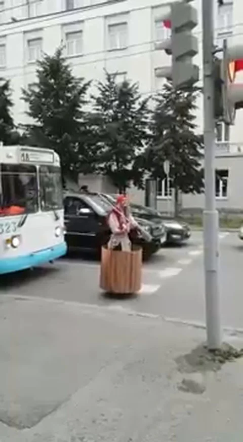 VV2336 Just a normal day in Eastern Europe Stock-Footage 129462759