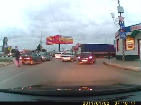 VV2343 Explosion at a gas station Stock-Footage 129455246