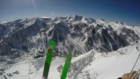 VV2362 Speedflying in the nip Stock-Footage 129456799
