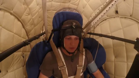 VV2664 G-force training at 6Gs Stock-Footage 129453858
