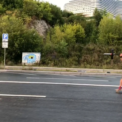 VV3328 Barbell skating Vídeo Stock 129454240