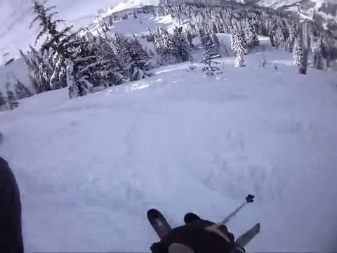 VV441 Freeride practice Stock-Footage 129460406