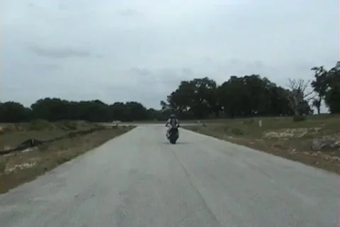VV61  Motorcycle Wheelie FAIL! Stock-Footage 129454882