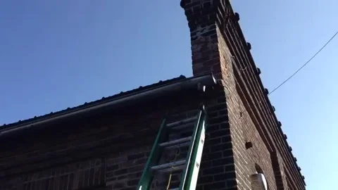 VV675 Bringing down the house fail! Stock-Footage 129459824