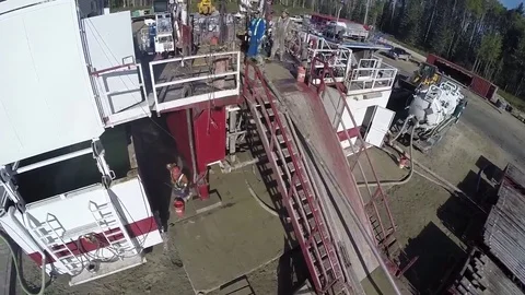 VV843 Angry worker hits drone with coke can! Stock-Footage 129828525