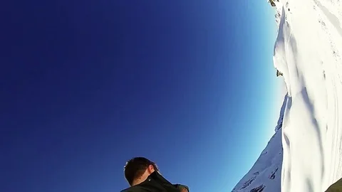 VV845 Epic GoPro catch! Stock Footage 129462668