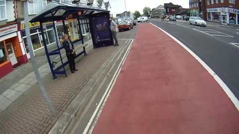 VV968 Collision After Close Pass Stock-Footage 129458905