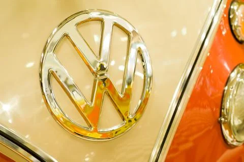 VW badge Stock Photos