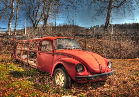 VW Beetle Stock Photos