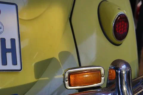 VW Käfer Beetle Oldtimer Classic Car Stock Photos