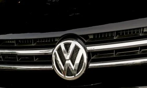 VW Logo Stock Photos